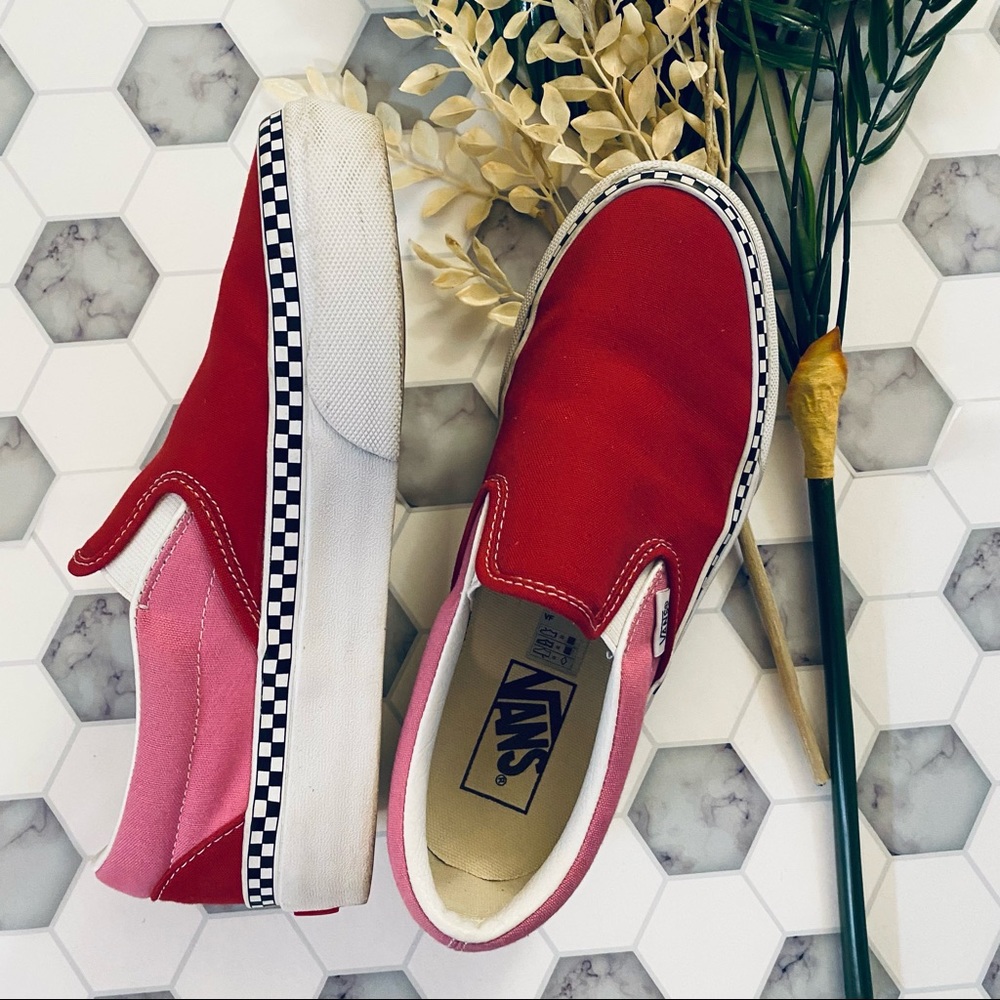 Vintage platform vans